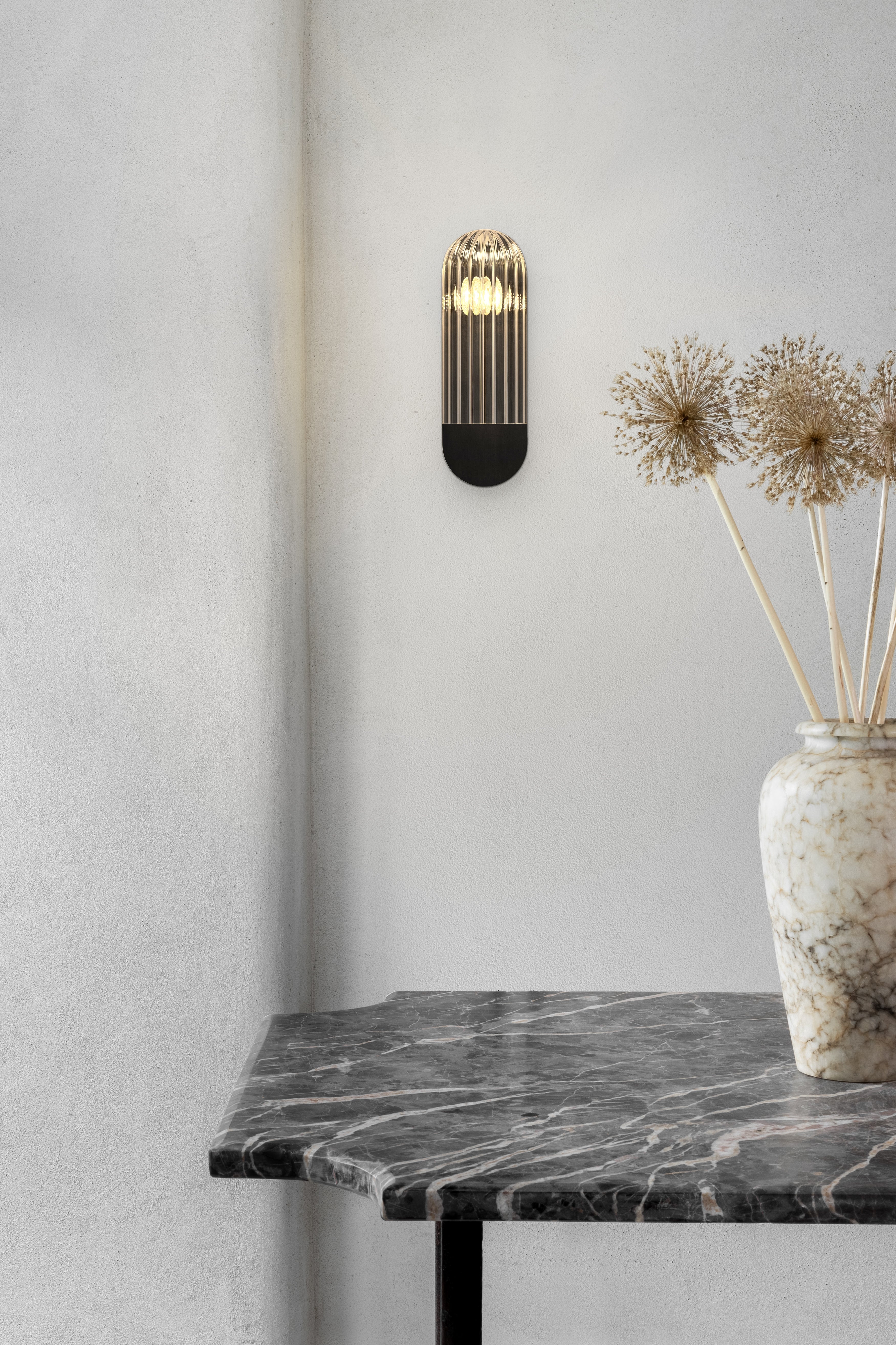 Schwung Odyssey Paris Black Gunmetal Wall Light